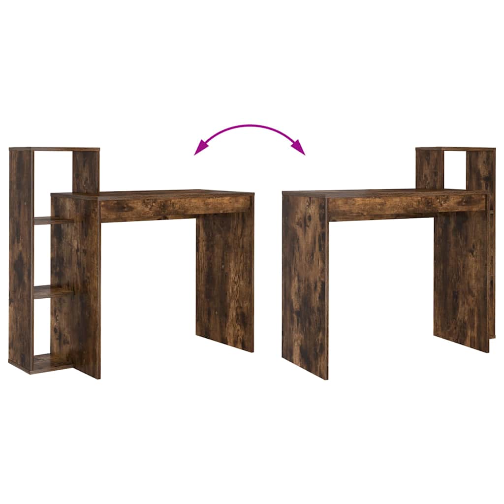 vidaXL Γραφείο Καπνιστή δρυς 100 x 40 x 90 cm Επεξεργασμένο ξύλο