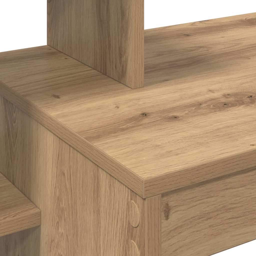 vidaXL Γραφείο artisan δρυς 100 x 40 x 90 cm Επεξεργασμένο ξύλο