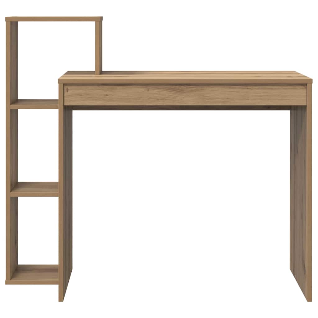 vidaXL Γραφείο artisan δρυς 100 x 40 x 90 cm Επεξεργασμένο ξύλο