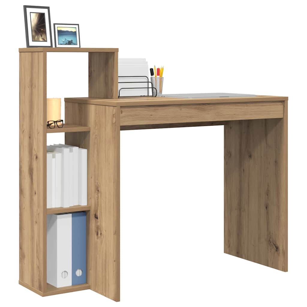 vidaXL Γραφείο artisan δρυς 100 x 40 x 90 cm Επεξεργασμένο ξύλο