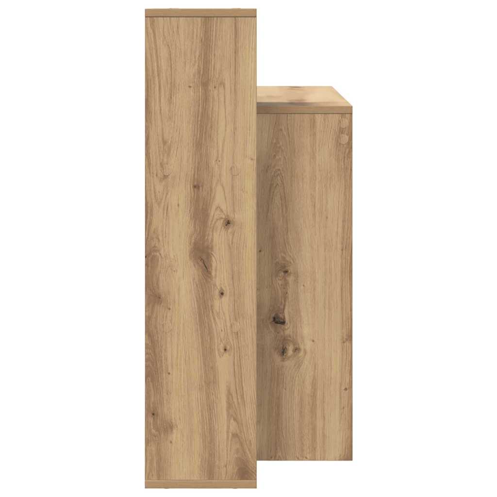vidaXL Γραφείο artisan δρυς 100 x 40 x 90 cm Επεξεργασμένο ξύλο