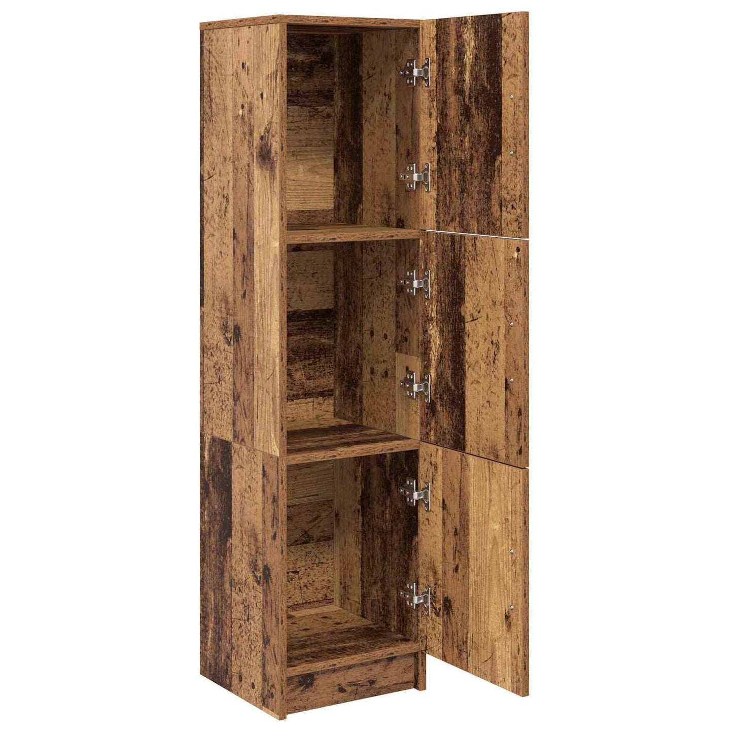 vidaXL Highboard Παλιό ξύλο 31.5 x 32 x 122.5 εκ