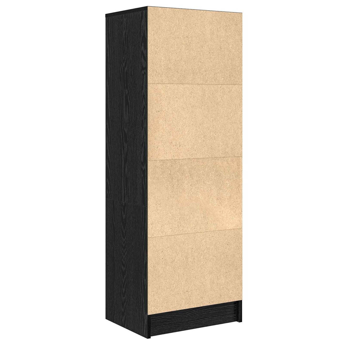 vidaXL Highboard με συρτάρι Μαύρη Οξυά 45,5 x 34 x 127 εκ
