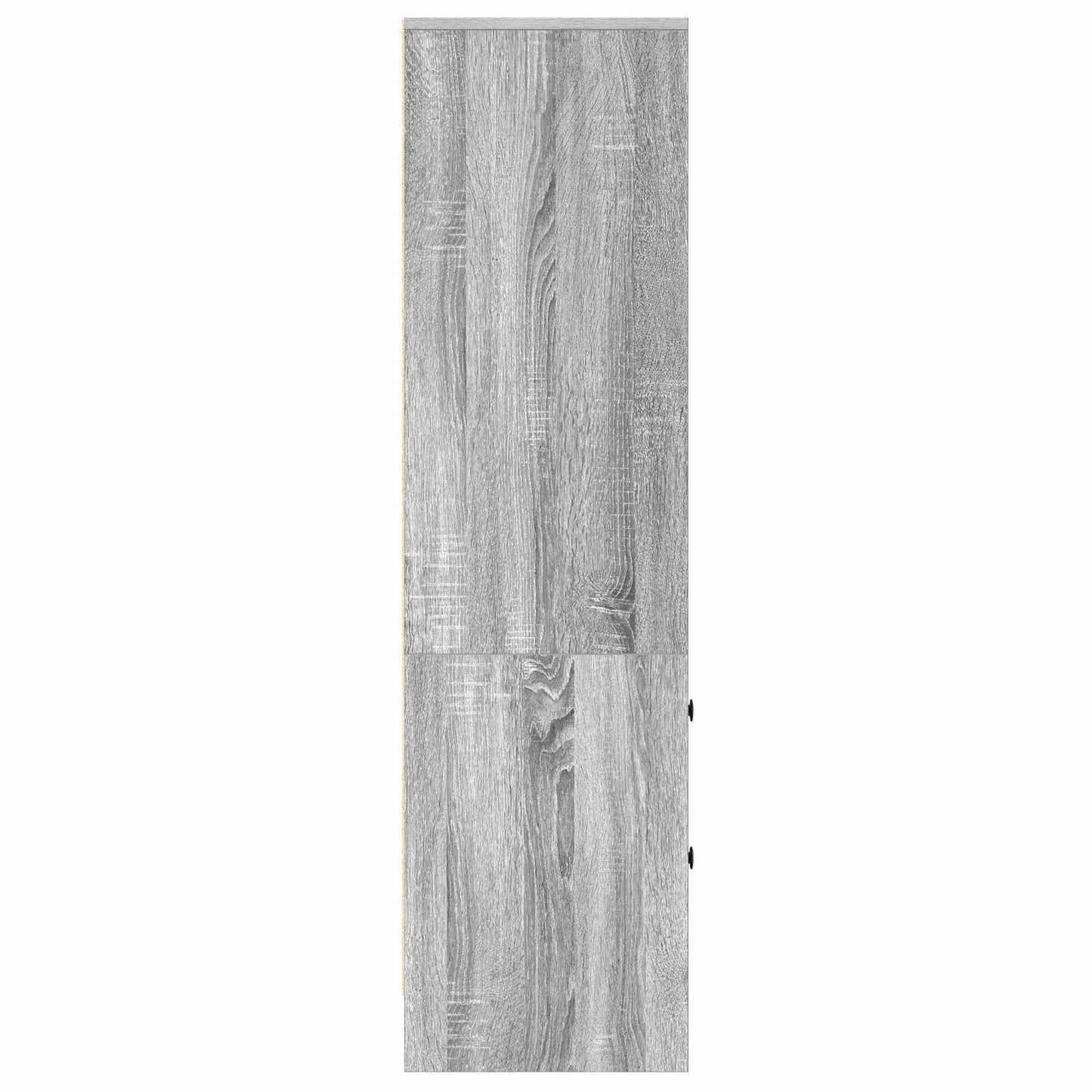 vidaXL Highboard με συρτάρι Γκρίζο Σονομα 45,5 x 34 x 127 εκ
