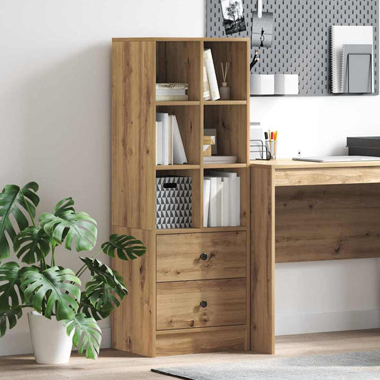 vidaXL Highboard artisan δρυς 45.5 x 34 x 127 εκ Επεξεργασμένο ξύλο