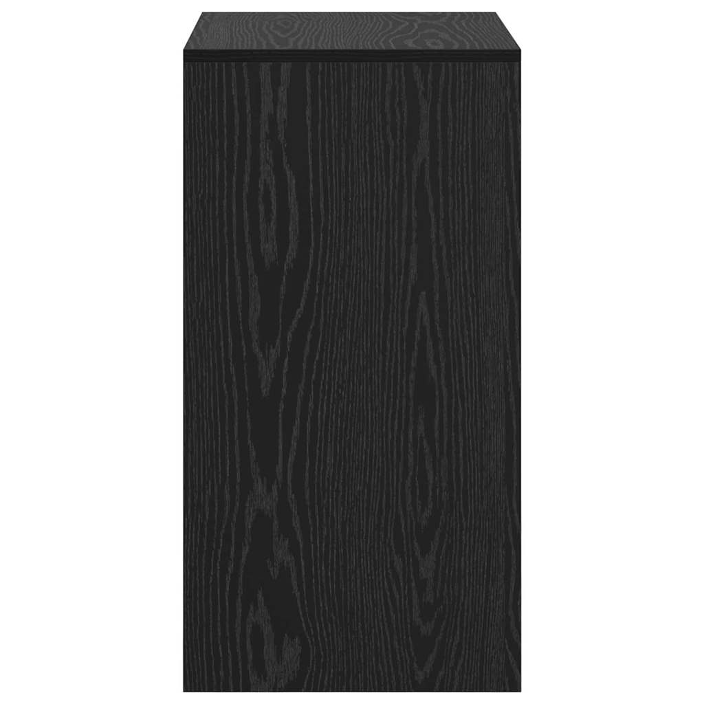 vidaXL Γραφείο Άλλο Μαύρη δρυς 60 x 40 x 76 εκ. Επεξεργασμένο ξύλο