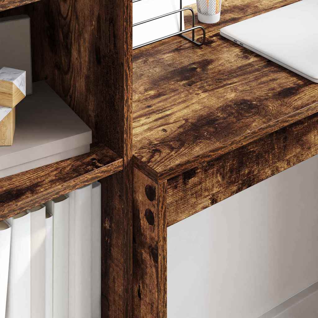 vidaXL Γραφείο Άλλο Καπνιστή δρυς 80 x 40 x 76 εκ. Επεξεργασμένο ξύλο