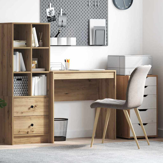 vidaXL Γραφείο Άλλο artisan δρυς 80 x 40 x 76 εκ. Επεξεργασμένο ξύλο