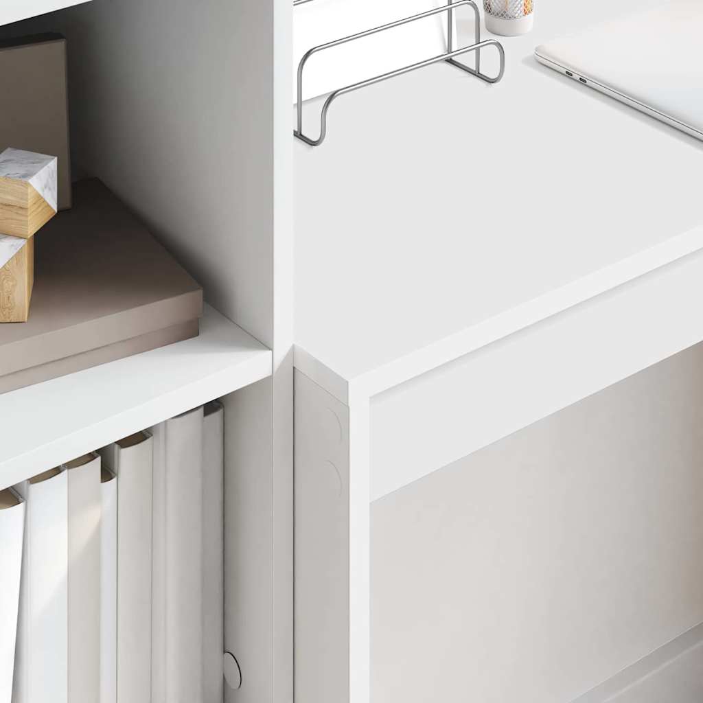 vidaXL Γραφείο Άλλο Λευκό 90 x 40 x 76 εκ. Επεξεργασμένο ξύλο