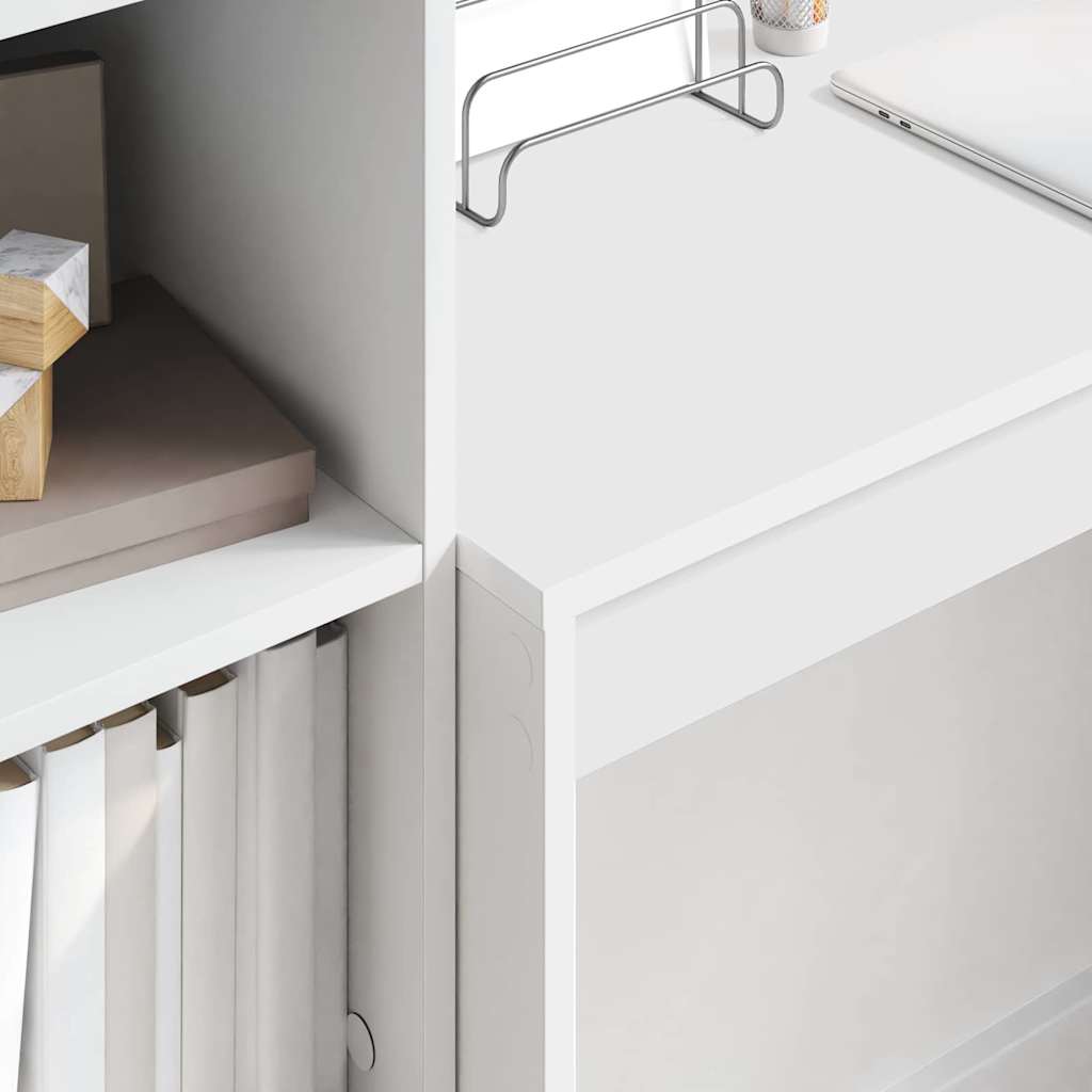 vidaXL Γραφείο Άλλο Λευκό 100 x 40 x 76 εκ. Επεξεργασμένο ξύλο