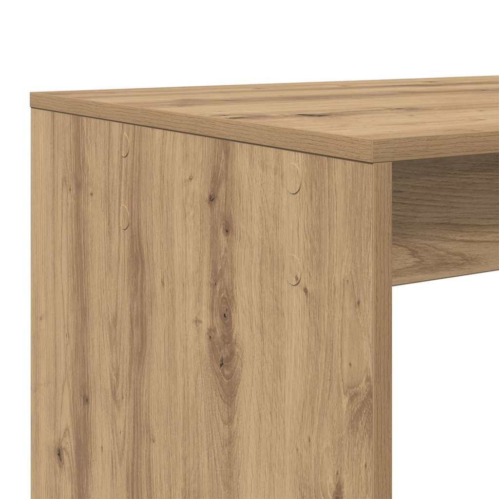 vidaXL Γραφείο Artisan Oak 108 x 55 x 103.5 εκ Επεξεργασμένο ξύλο