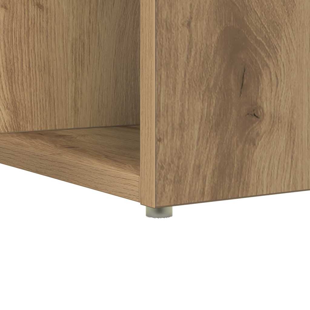 vidaXL Γραφείο Artisan Oak 108 x 55 x 103.5 εκ Επεξεργασμένο ξύλο