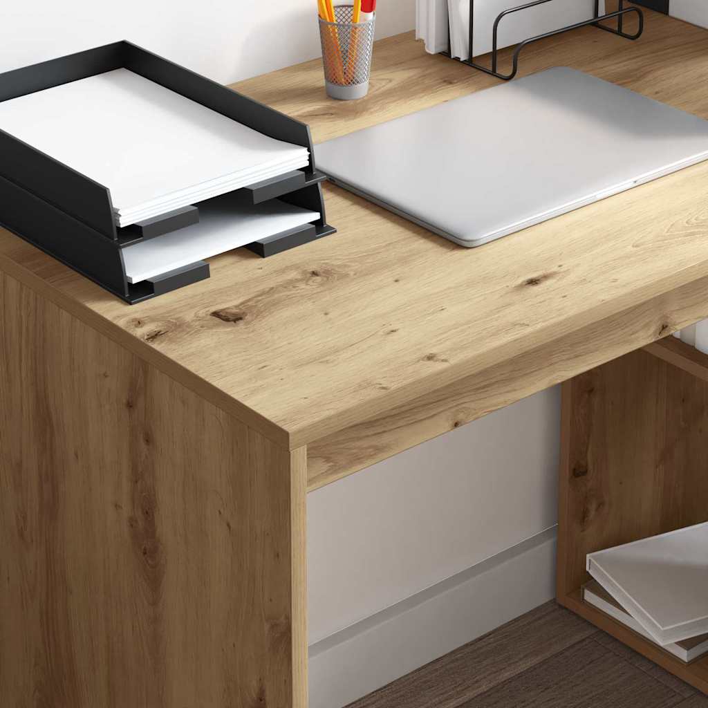 vidaXL Γραφείο Artisan Oak 108 x 55 x 103.5 εκ Επεξεργασμένο ξύλο
