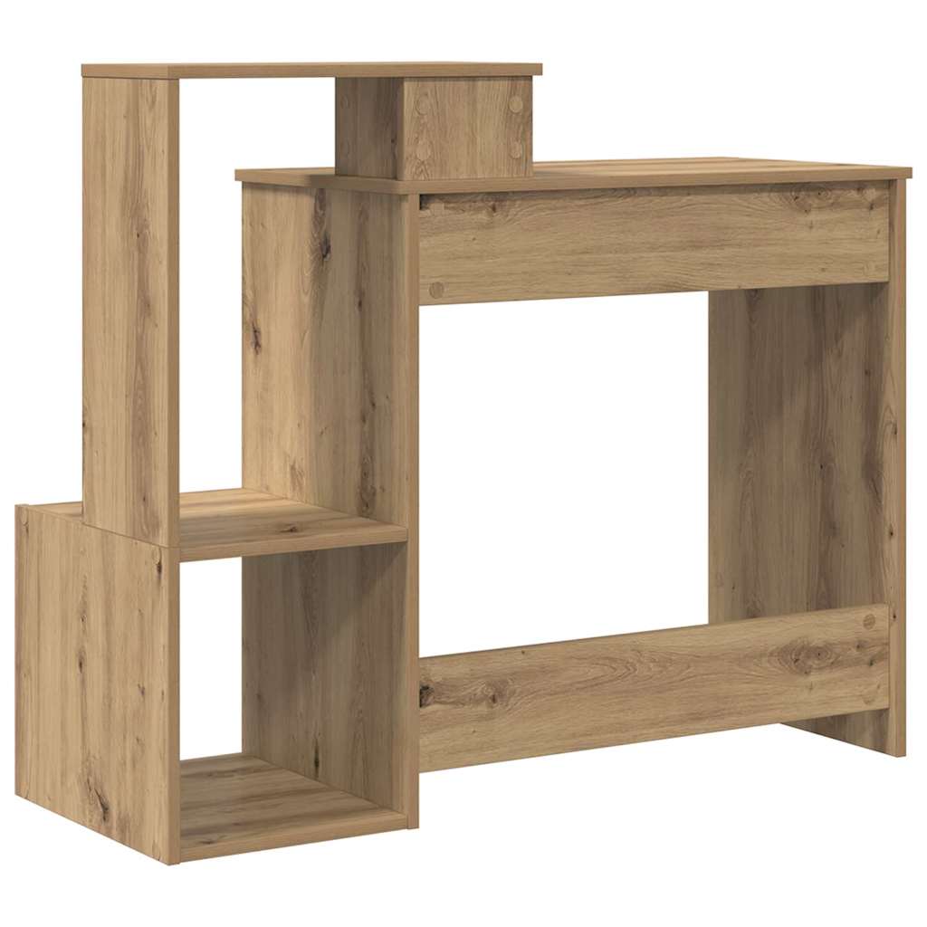 vidaXL Γραφείο Artisan Oak 106 x 40 x 88.5 εκ Επεξεργασμένο ξύλο