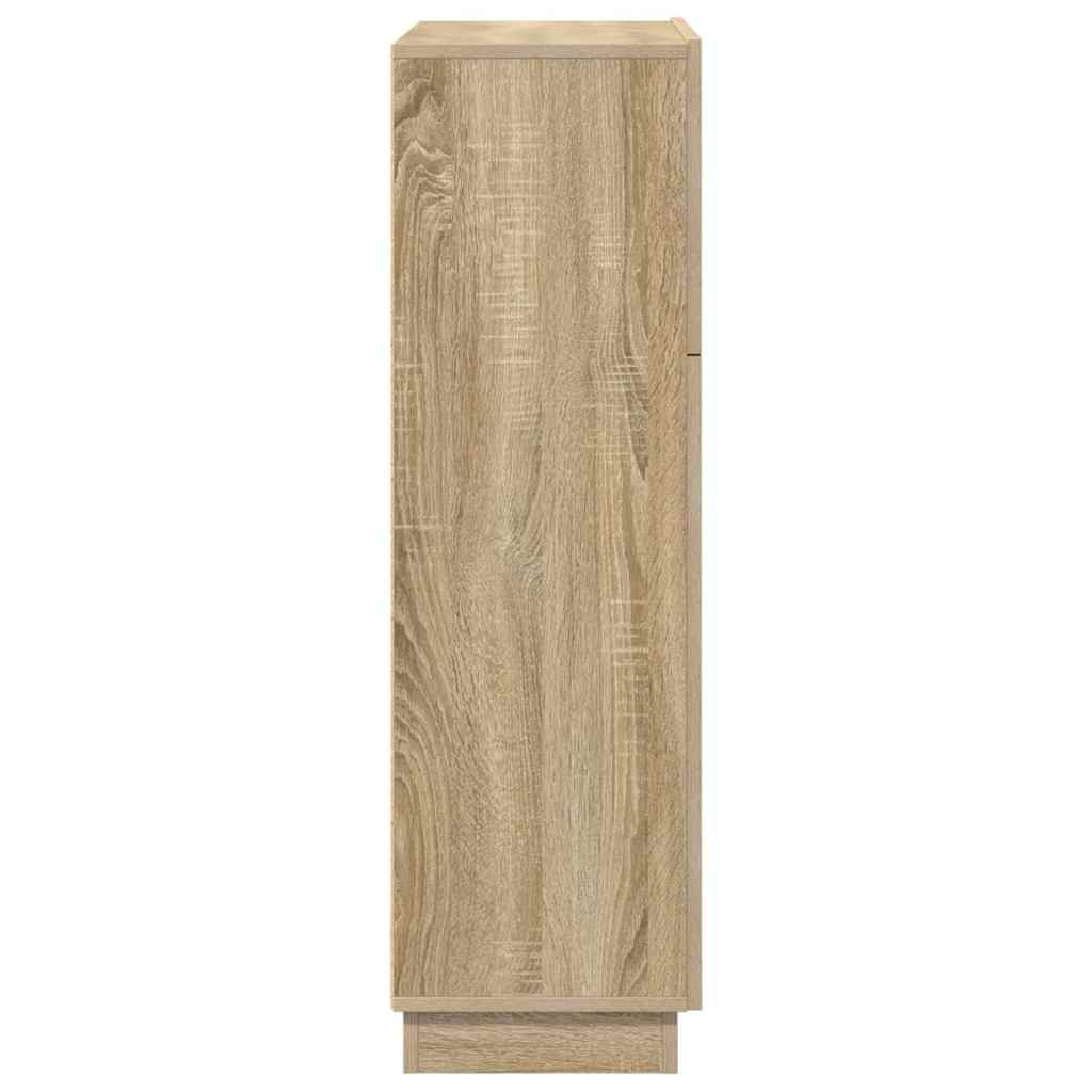 vidaXL Γραφείο Sonoma Δρυς 71.5 x 31.5 x 106.5 εκ Επεξεργασμένο ξύλο