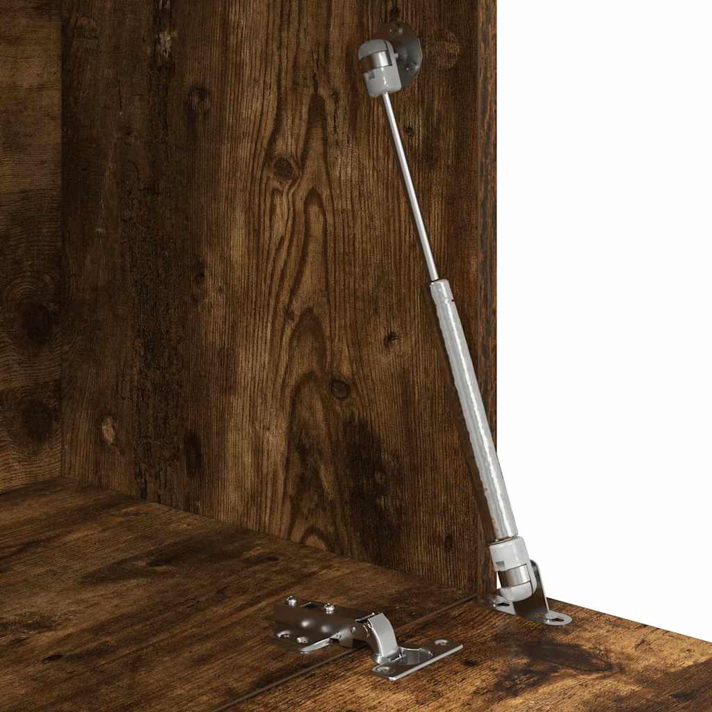 vidaXL Γραφείο Καπνιστή δρυς 71.5 x 31.5 x 106.5 εκ Επεξεργασμένο ξύλο