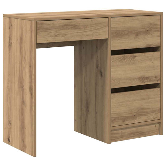 vidaXL Γραφείο Artisan Oak Επεξεργασμένο Ξύλο 90 x 37.5 x 75 εκ