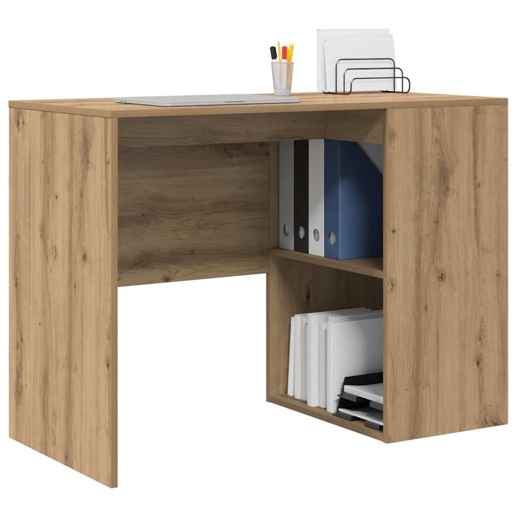 vidaXL Γραφείο artisan δρυς 102 x 50 x 75 εκ Επεξεργασμένο ξύλο