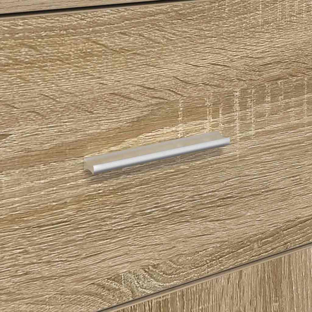 vidaXL Πλαϊνό γραφείο Sonoma Δρυς 38 x 34,5 x 75 εκ Επεξεργασμένο ξύλο