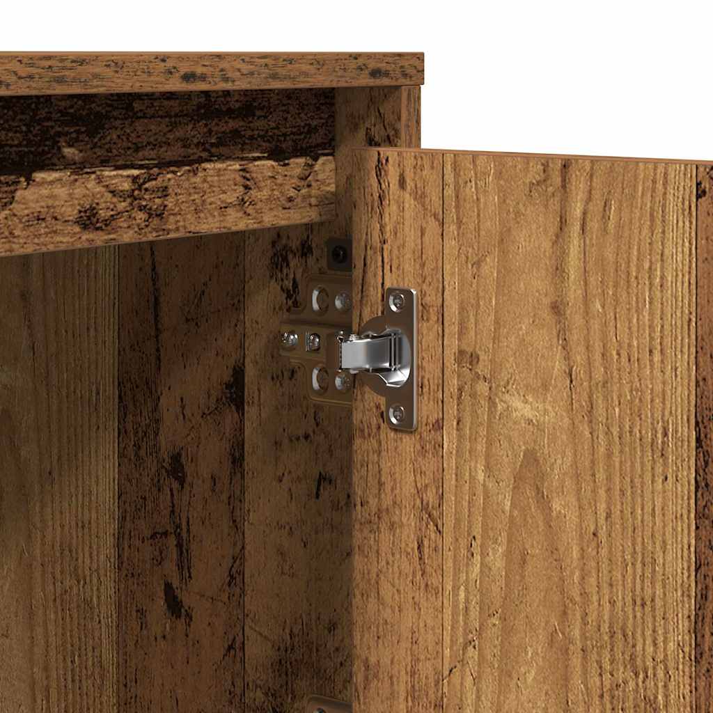 vidaXL Κομοδίνο με Παλιό Ξύλο 39 x 34.5 x 50 εκ. Επεξεργασμένο ξύλο