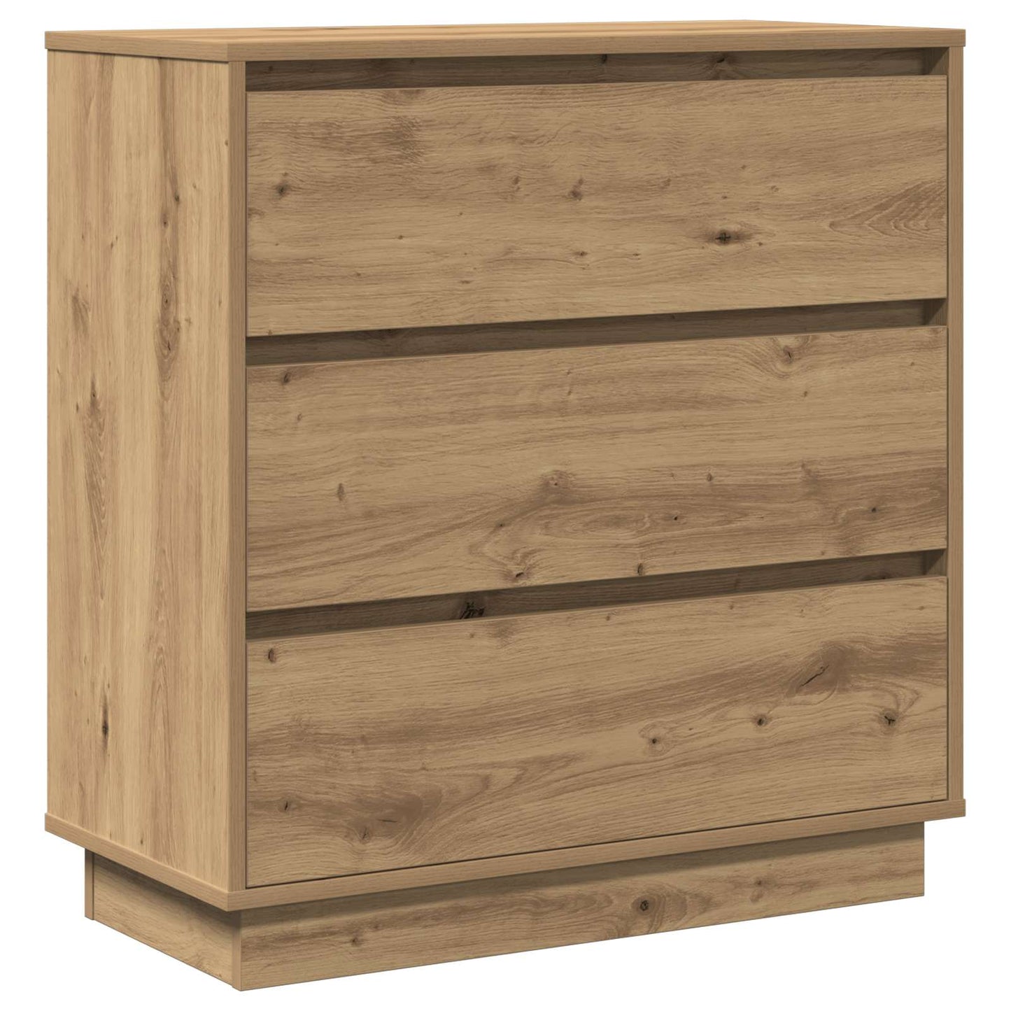 vidaXL Κομοδίνο Artisan Oak 71 x 34,5 x 75 εκ. Επεξεργασμένο ξύλο