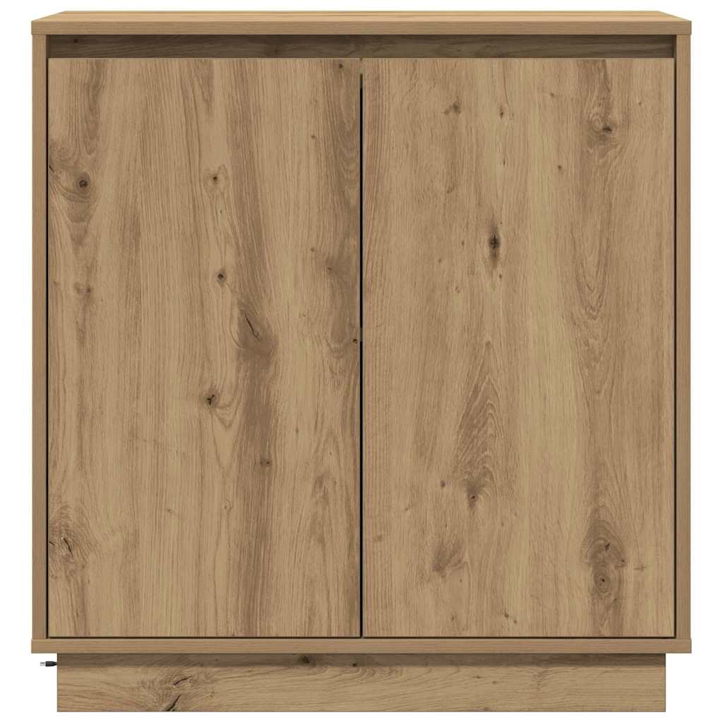 vidaXL Κομοδίνο Artisan Oak 71 x 34.5 x 75 εκ. Επεξεργασμένο ξύλο