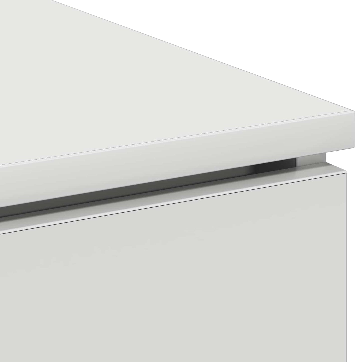 vidaXL Ντουλάπι TV 100 x 38 x 49 εκ. Λευκό Επεξεργασμένο Ξύλο
