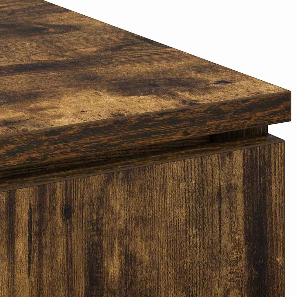 vidaXL Ντουλάπι TV Καπνιστό Δρύς 100 x 38 x 49 εκ. Επεξεργασμένο ξύλο