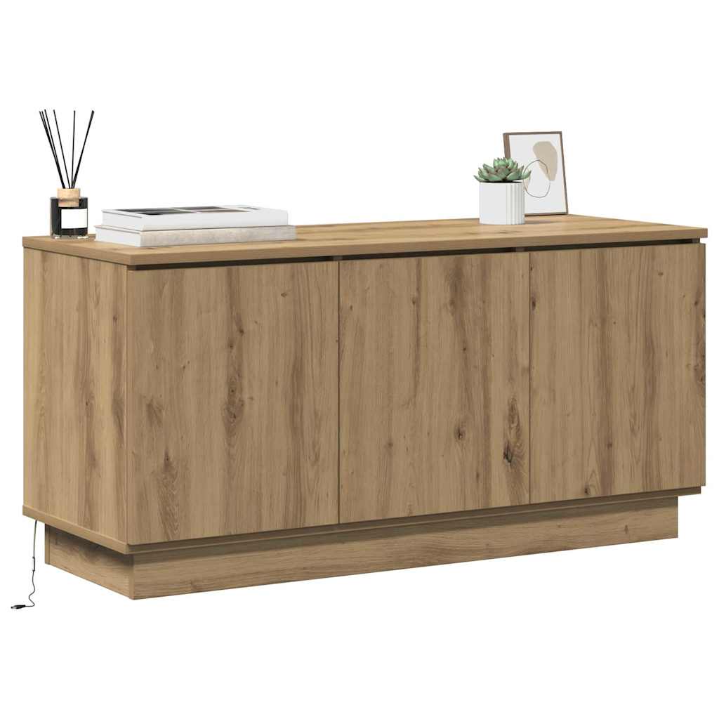 vidaXL Ντουλάπι TV Artisan Oak 100 x 38 x 49 εκ. Επεξεργασμένο ξύλο