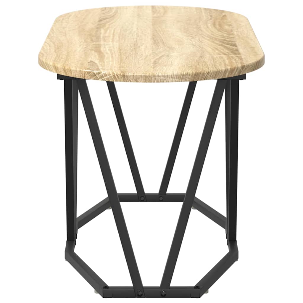 vidaXL Τραπέζι του καφέ Sonoma Δρυς 80 x 40 x 40.5 εκ