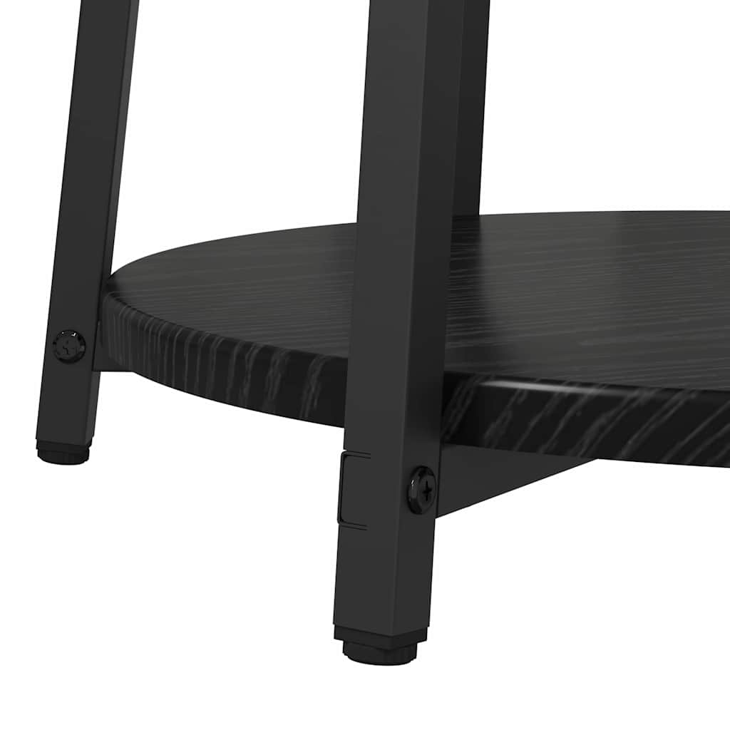 vidaXL Σετ βοηθητικά τραπεζάκια 2 pcs Μαύρη δρυς 50 x 50 x 51 εκ.