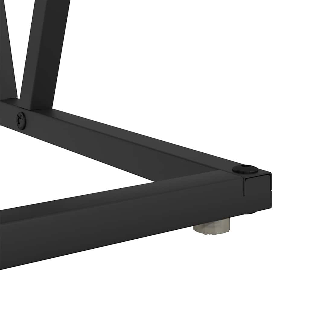 vidaXL Τραπεζάκι σαλονιού Μαύρη δρυς 100 x 50 x 40 cm