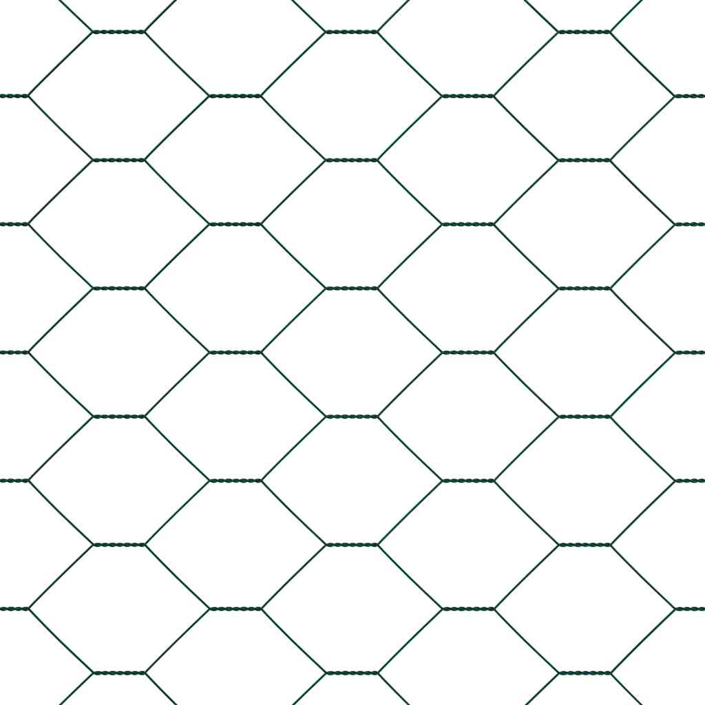 vidaXL Στύλος Περιφράξεων Πράσινο 50 x 0,6 m (πλέγμα 50 mm)