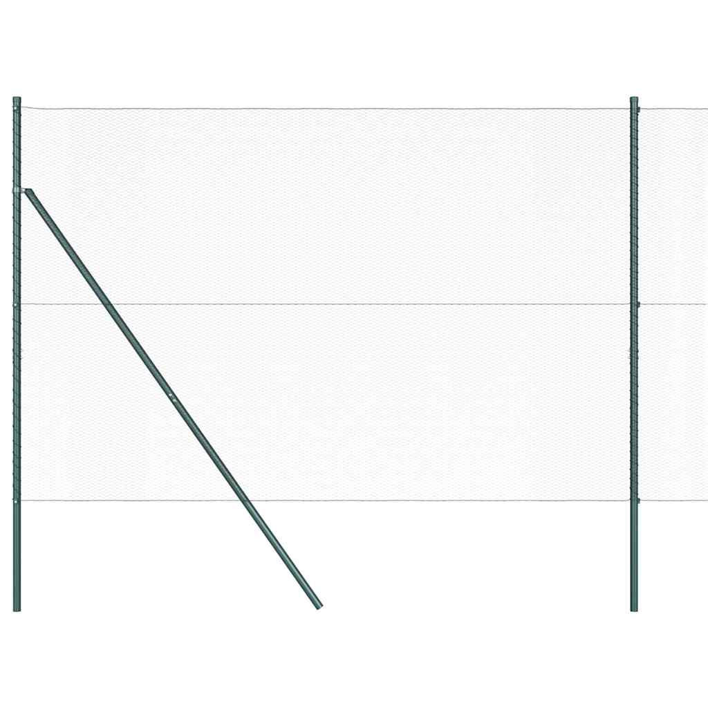 Φράχτης Hexagon vidaXL Γκρι 1.5x50 μ Ατσάλι