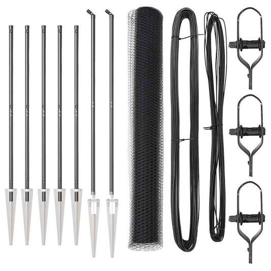 Γκρι 1.4x10 μ Ατσάλινος Φράκτης vidaXL