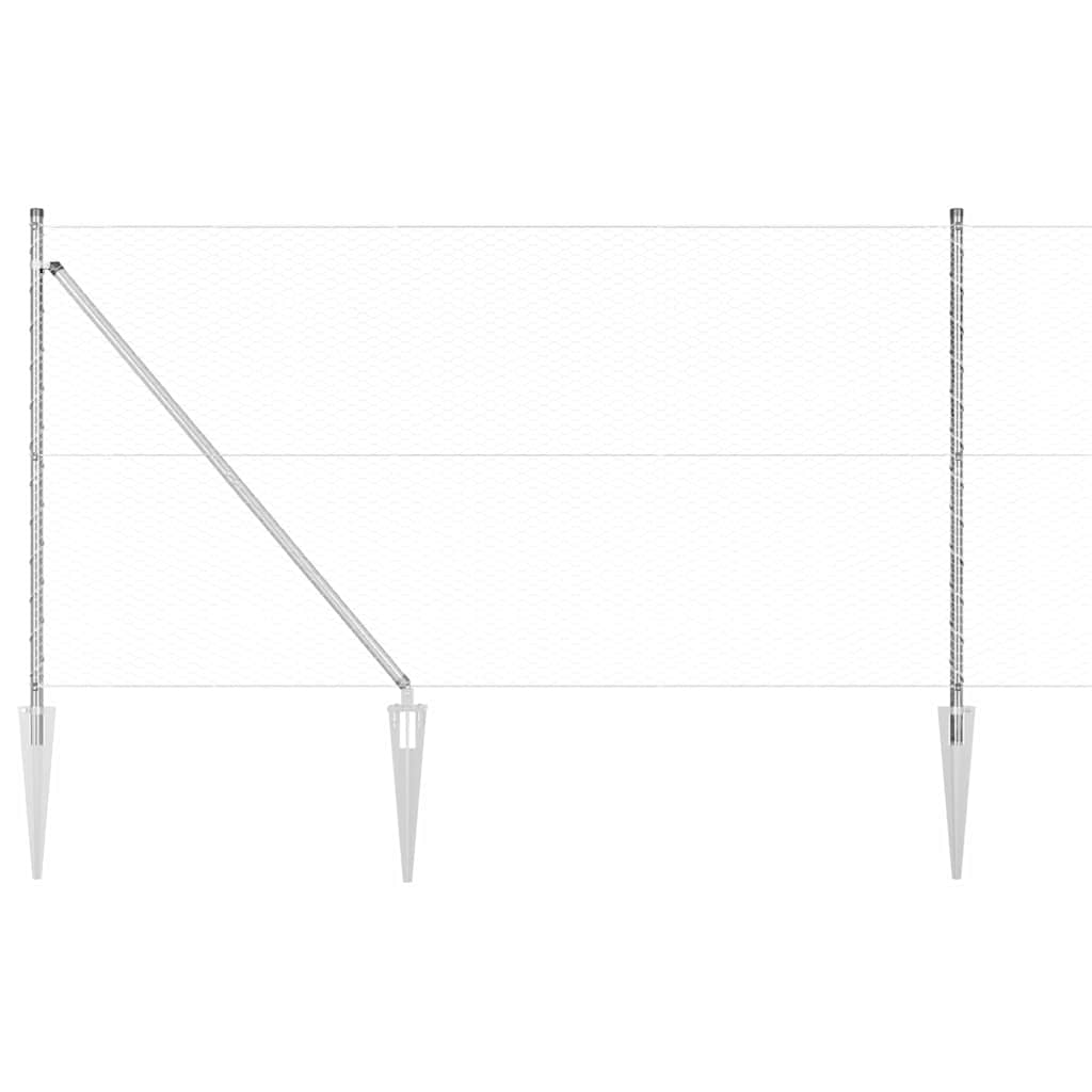 Φence Hexagon 1x10 μ Γαλβανισμένο Ατσάλι