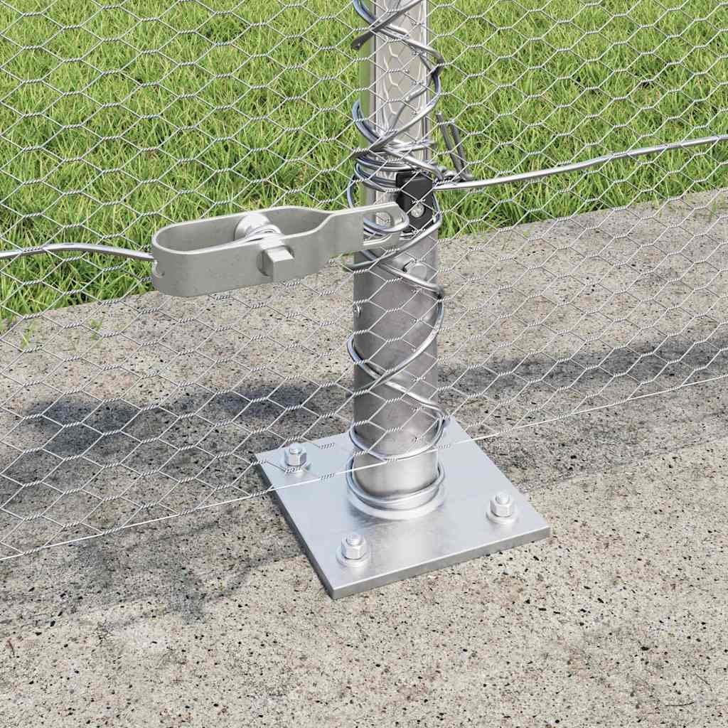 vidaXL Εξάγωνη ΦENCE 0.5x10 μ Γαλβανισμένος Χάλυβας