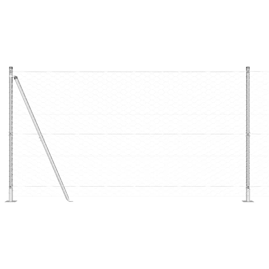 Hexagon Fence 1.2x50 m Γαλβανισμένο Ατσάλι