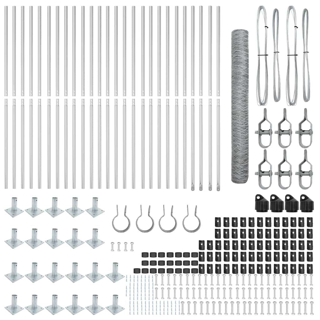 Hexagon Fence 1.2x50 m Γαλβανισμένο Ατσάλι
