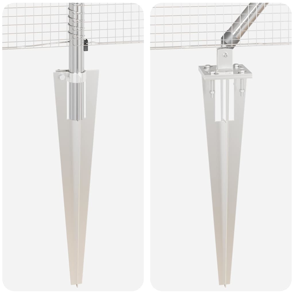 vidaXL Γαλβανισμένο Συρματόπλεγμα με 13 Δίχτυα 1.6x25 μ