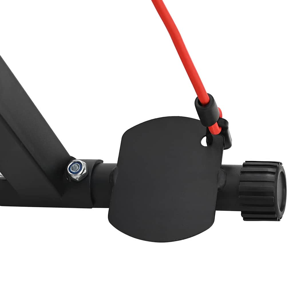 vidaXL Πάγκος Βαρών Μαύρο 132 x 54 x 100 εκ. Ατσάλι