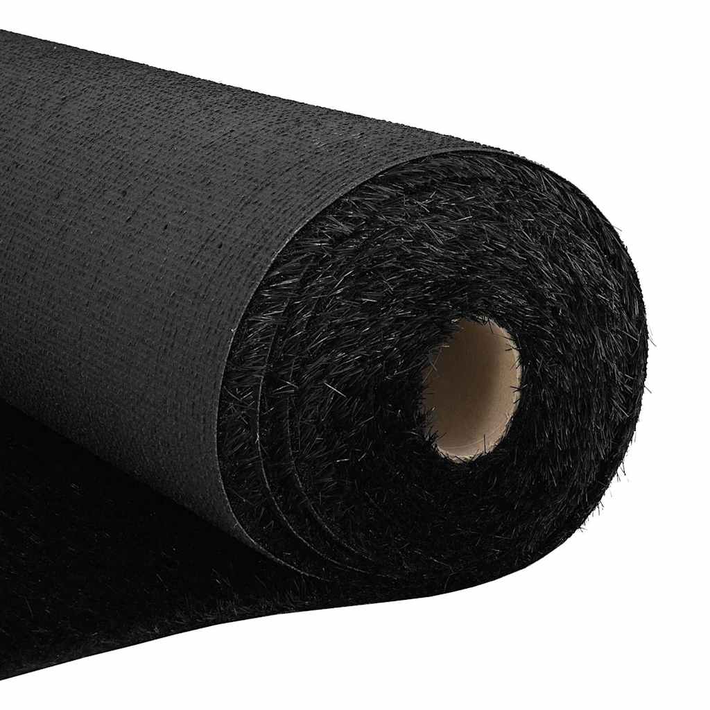 vidaXL Τεχνητό γρασίδι 1000 x 100 x 3 εκ. Μαύρο PP και PE
