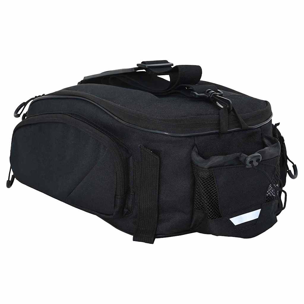 vidaXL Τσάντα Ποδηλάτου Μαύρο 38 x 21 x 16 cm Πολυεστέρας