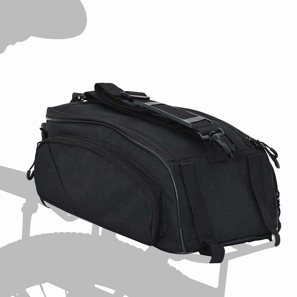 vidaXL Τσάντα Ποδηλάτου Μαύρο 38 x 21 x 16 cm Πολυεστέρας