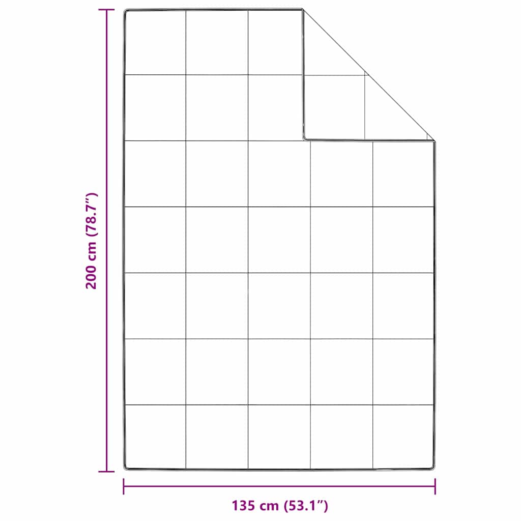 vidaXL Καλοκαιρινό Παπλωματοθήκη Λευκό 135 x 200 cm Φτερό