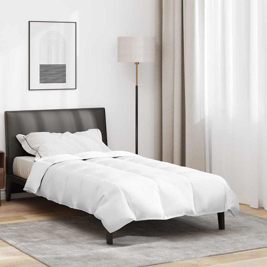 vidaXL Πάπλωμα Λευκό 140 x 200 cm Φτερό