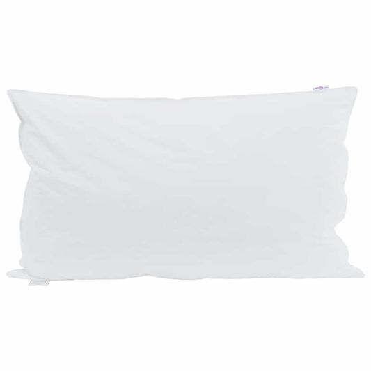 vidaXL Μαξιλάρι 2 τμχ. 40 x 80 cm Φτερό Λευκό