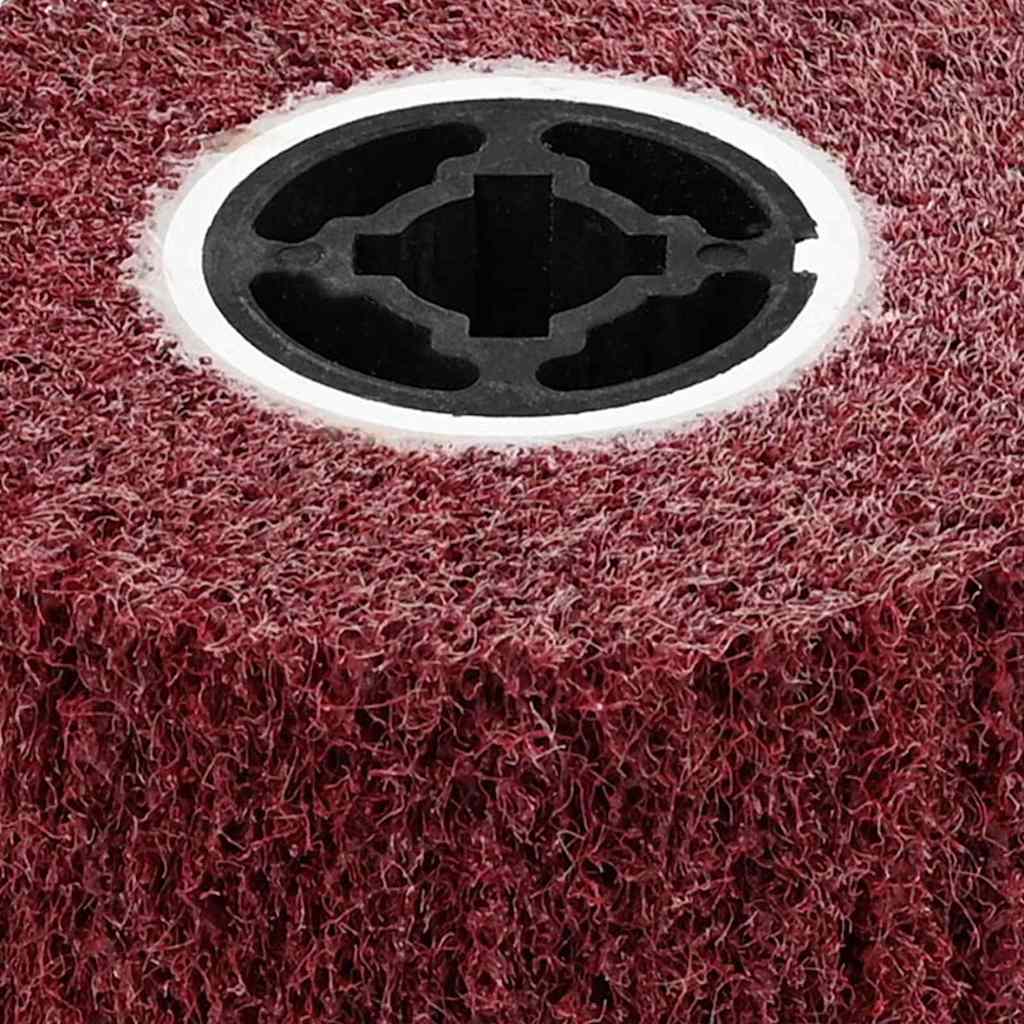 vidaXL Λειαντικοί Ρολοί 3 pcs Κόκκινο 12 x 12 x 10 εκ. Συνθετικές ίνες