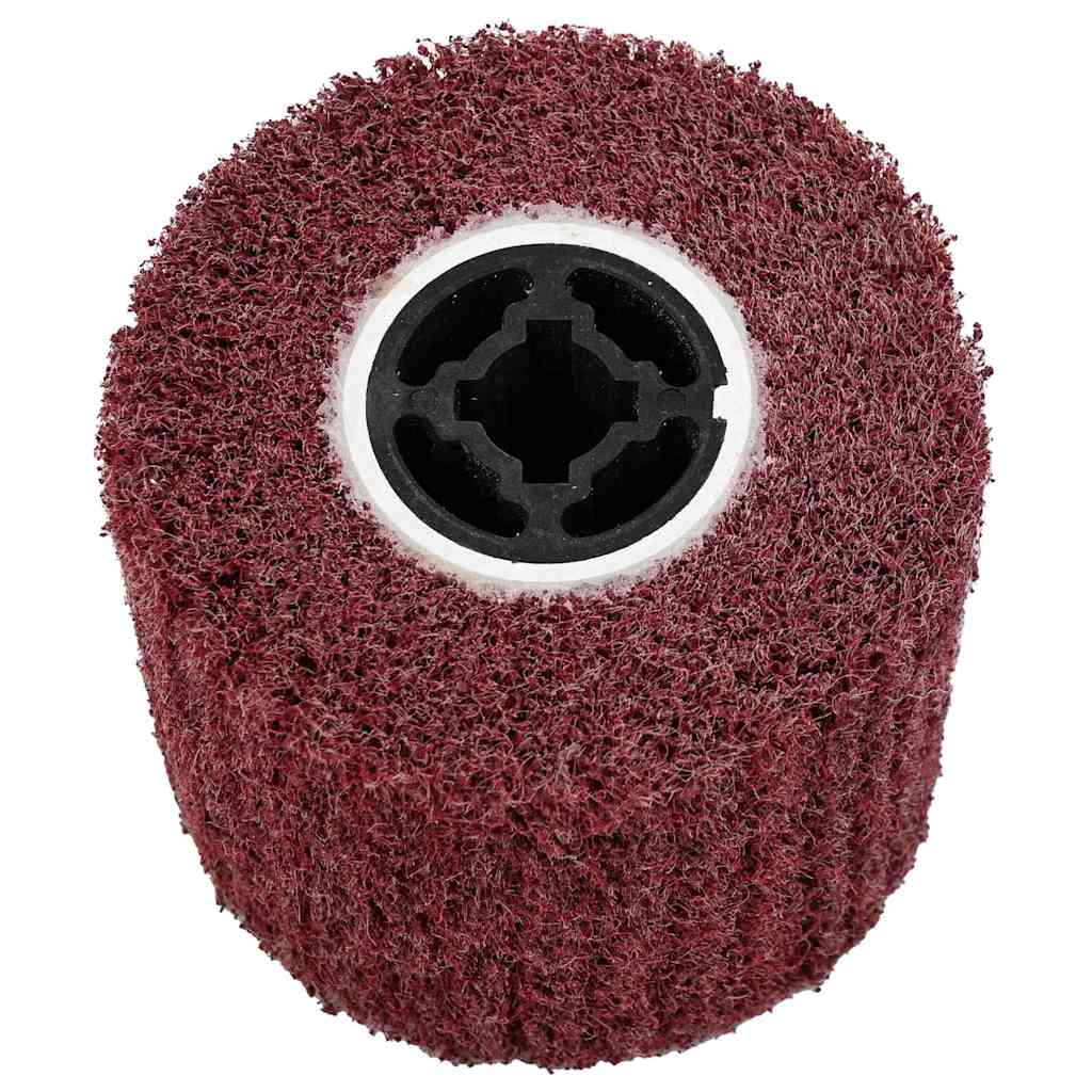 vidaXL Λειαντικοί Ρολοί 3 pcs Κόκκινο 12 x 12 x 10 εκ. Συνθετικές ίνες