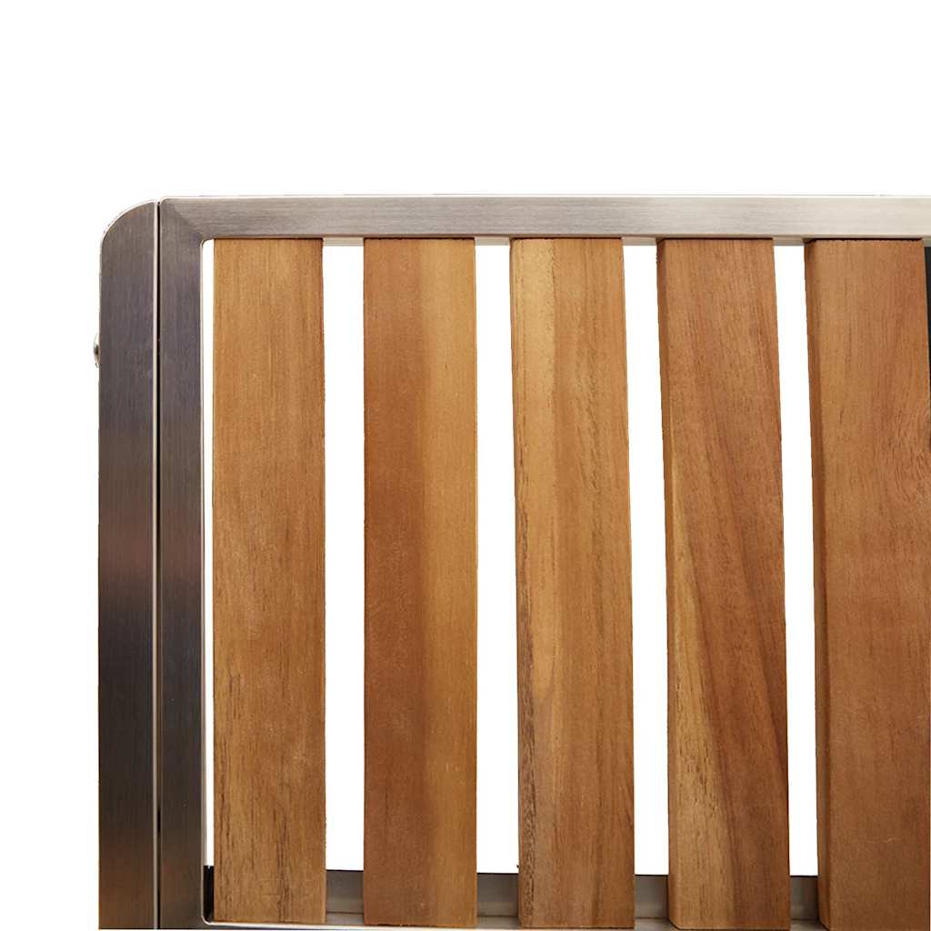 vidaXL Καρέκλα Κήπου 4 pcs Καφέ 56 x 54,5 x 87 εκ. Στερεό Ξύλο Ακακίας